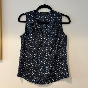 Banana Republic | Leopard Print Drapey Tank